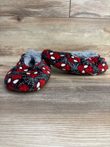 Marvel Spiderman Slippers, Black sz 11/12c