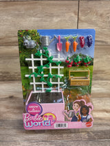 NEW Barbie World Grow A Garden Playset
