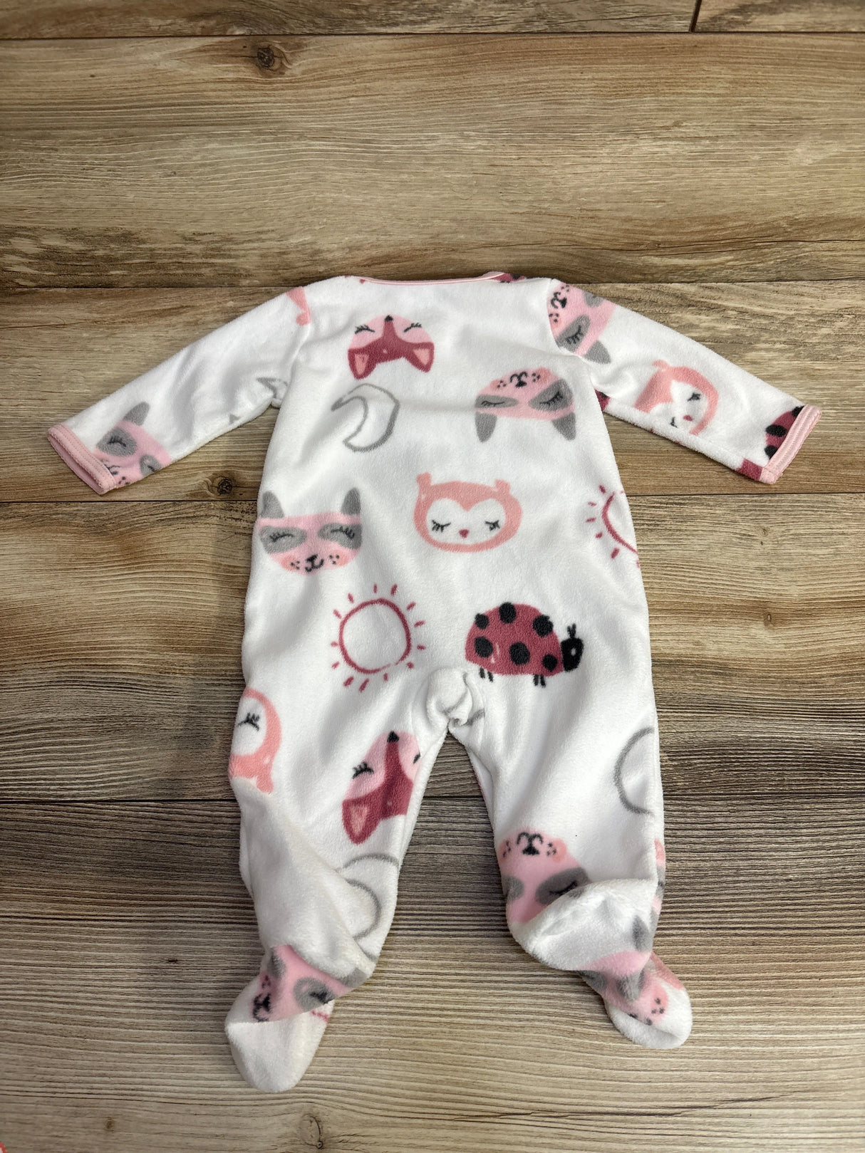 Carter's Blanket Sleeper White sz 3m