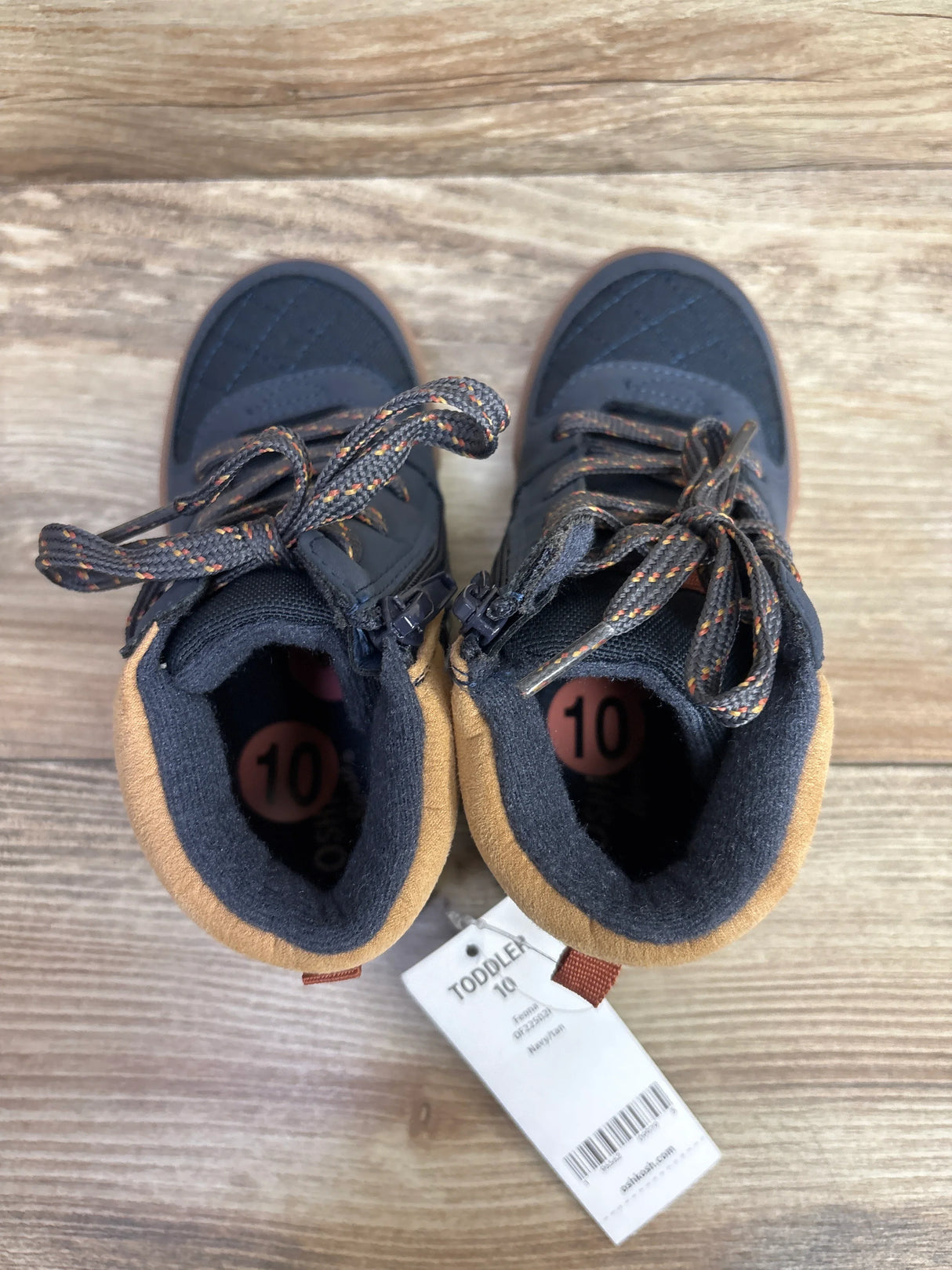 NEW Oshkosh Feona High-Top Sneakers Navy sz 10c