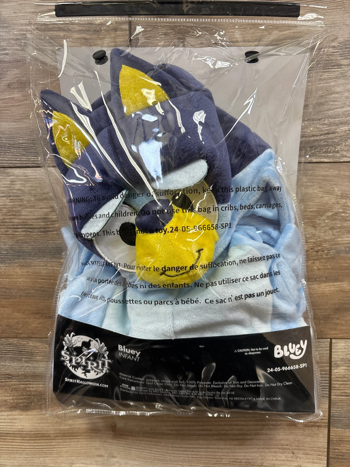 Spirit Baby Monsters Inc. Sulley Costume sz 6-12m