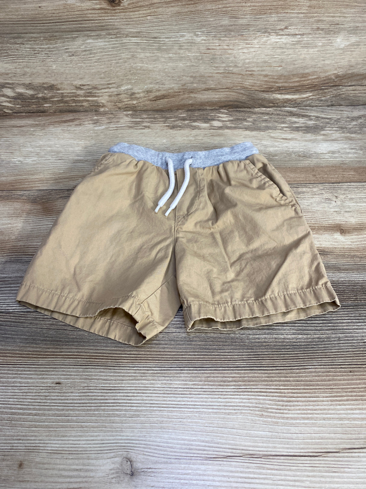 Child Of Mine Drawstring Shorts Tan sz 3T