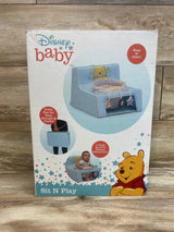 Disney Baby Winnie The Pooh Sit N Play Portable Activity Seat for Babies