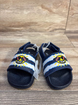 NEW Old Navy Pool Slide Sandals Navy sz 5-6c