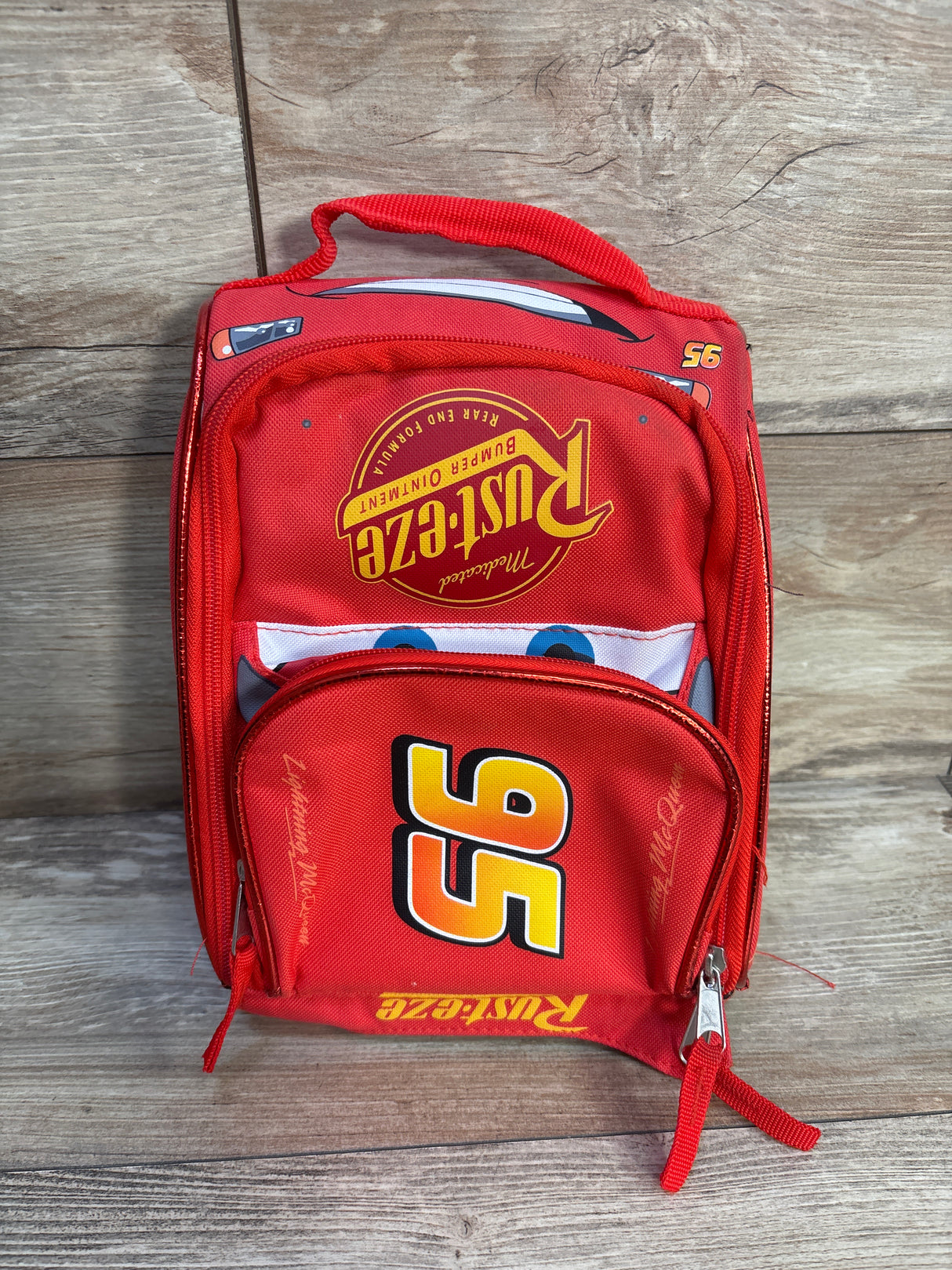 Bioworld Disney Pixar Cars Lightning McQueen 3D Lunch Box
