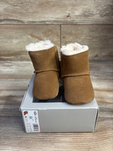 NEW Ugg Baby Bailey Bow I Soft Sole Boots Chestnut sz 0/1c