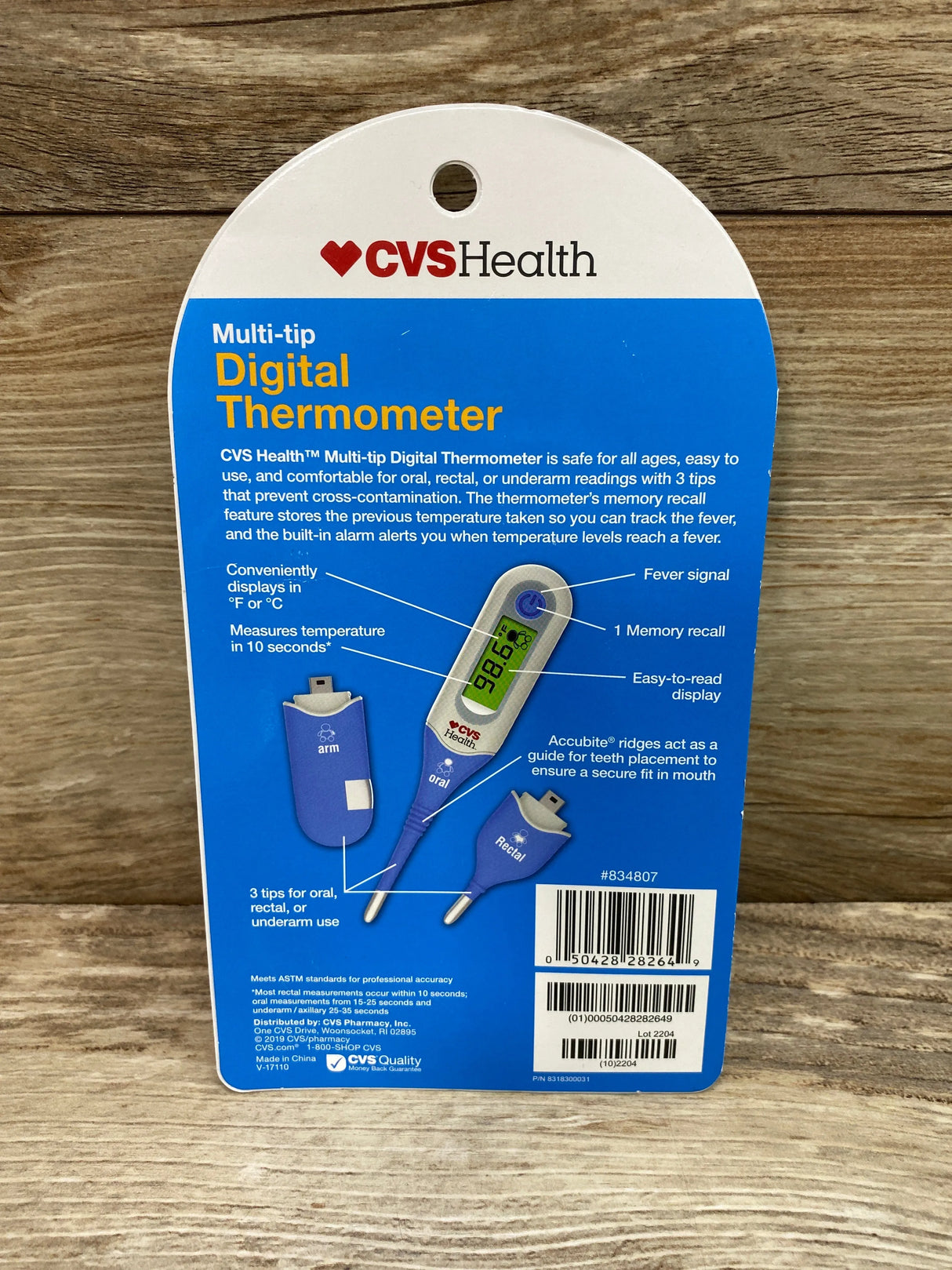 NEW CVS Health Multi-tip Digital Thermometer