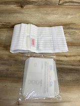 Gabriella Abdominal and Back Support Binder, White sz Large