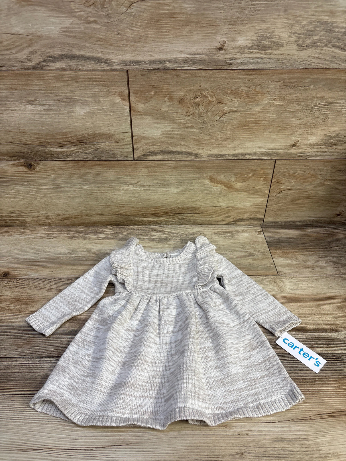 NEW Carter's Sweater Dress Beige sz 6m