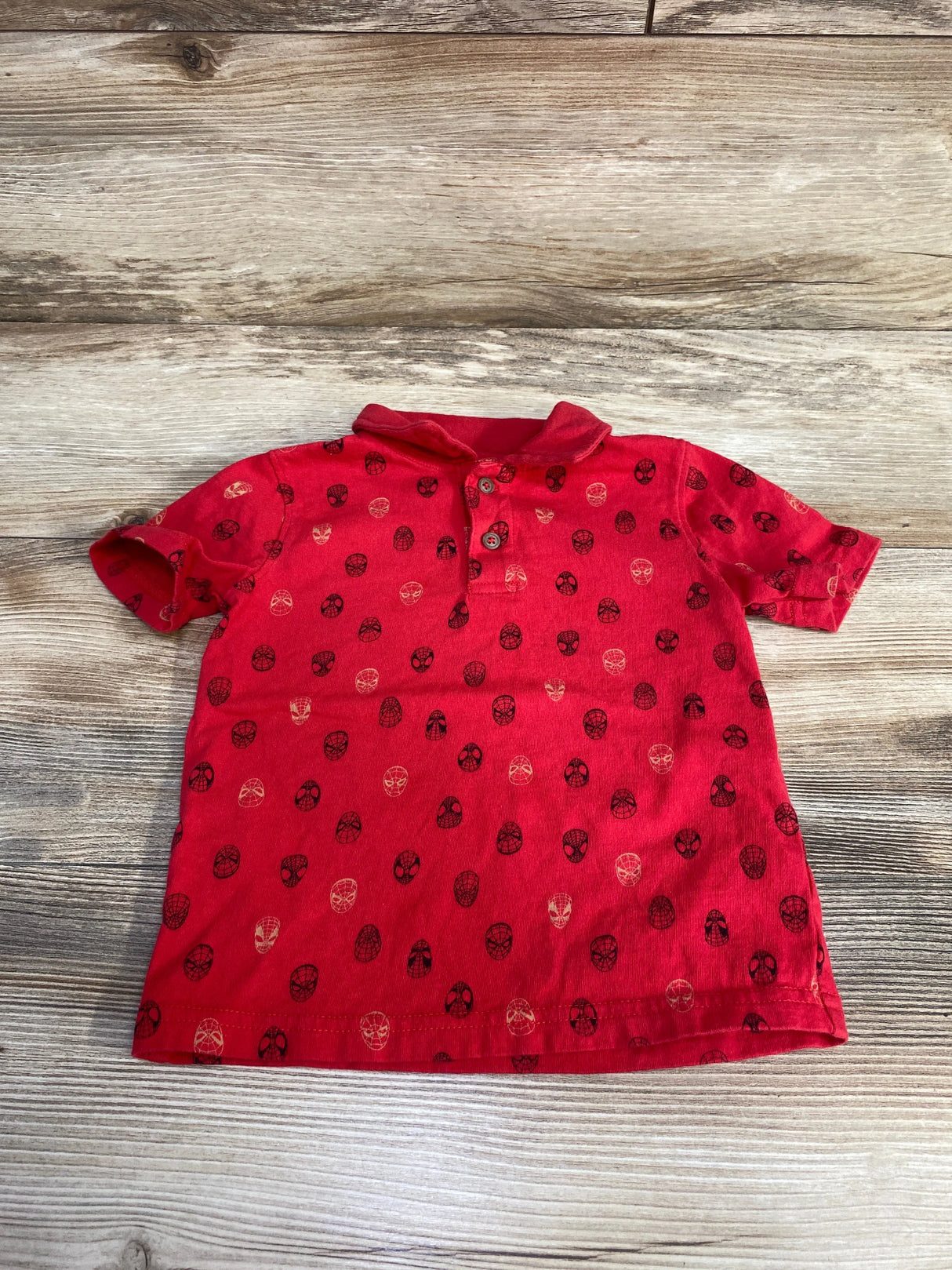 Jumping Beans Marvel Spider-Man Polo Shirt Red sz 18m