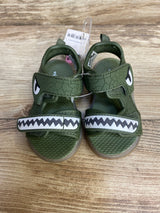 NEW Carter's Rugged Light Up Sandals Olive sz 5c