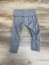 Tenth & Pine Fold Over Footie Leggings Grey sz 3-6m