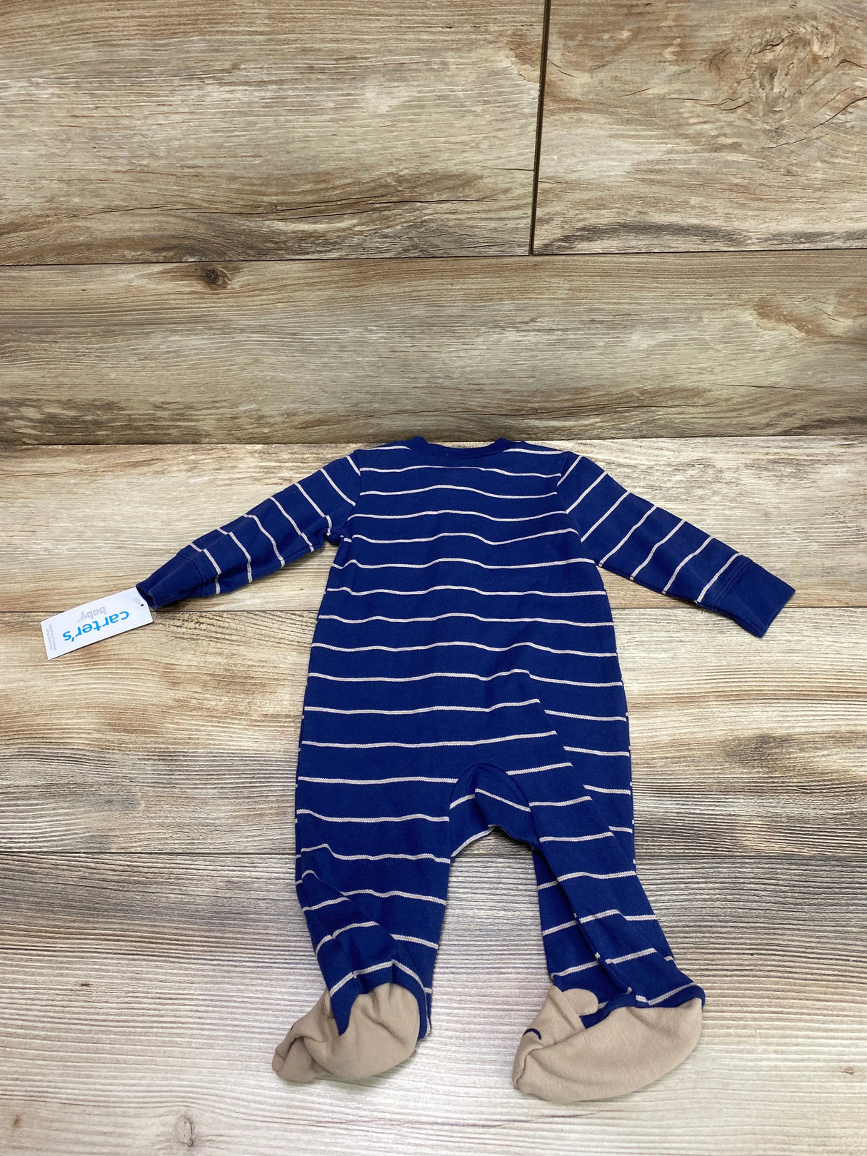 NEW Carter's Striped Sleeper Navy sz 3m