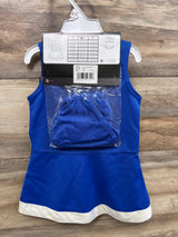 NEW NFL Los Angeles Rams 2pc Cheer Captain Jumper Dress sz 12m
