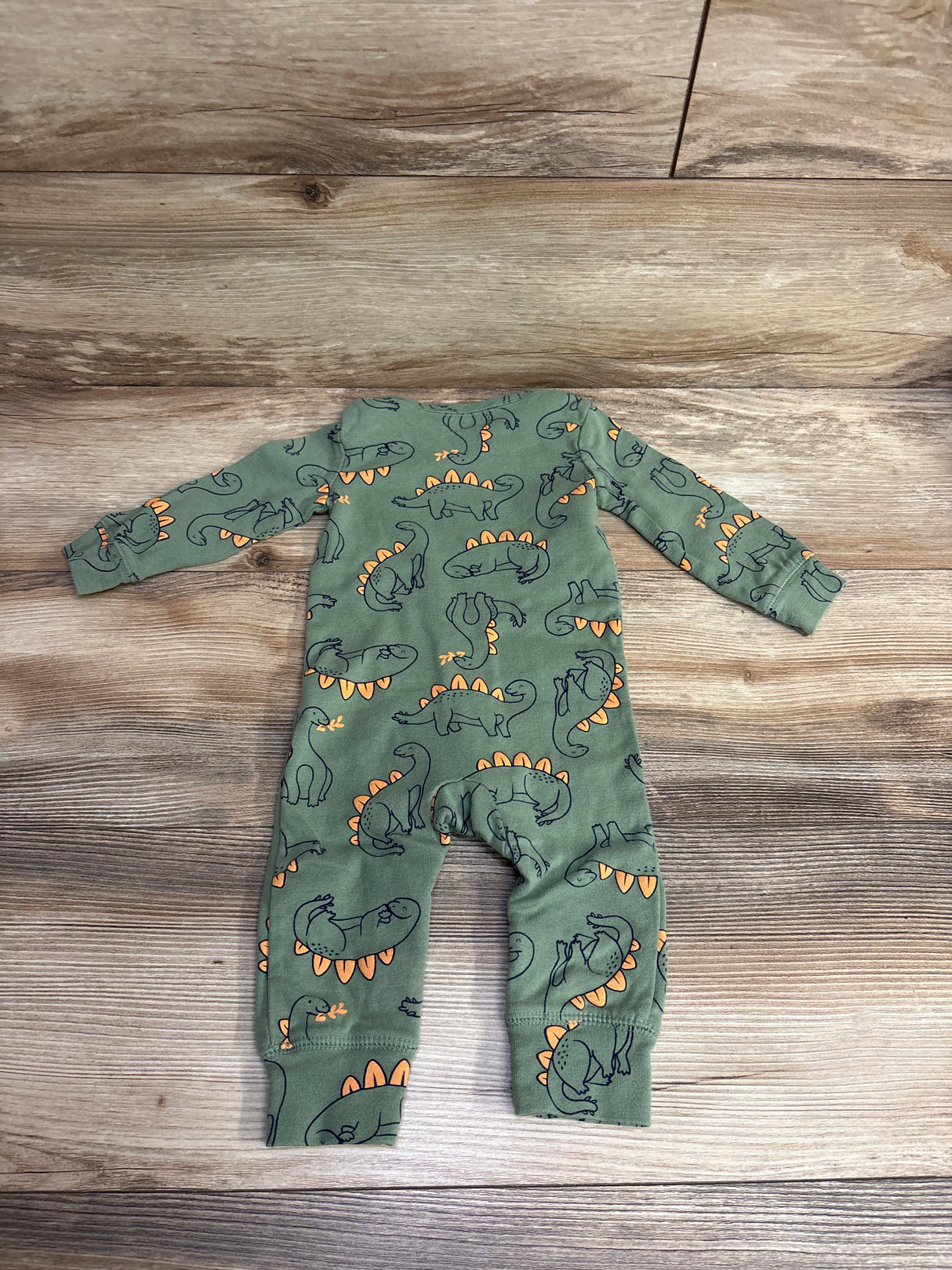 Carter's Dinosaur Coverall Olive sz 9m