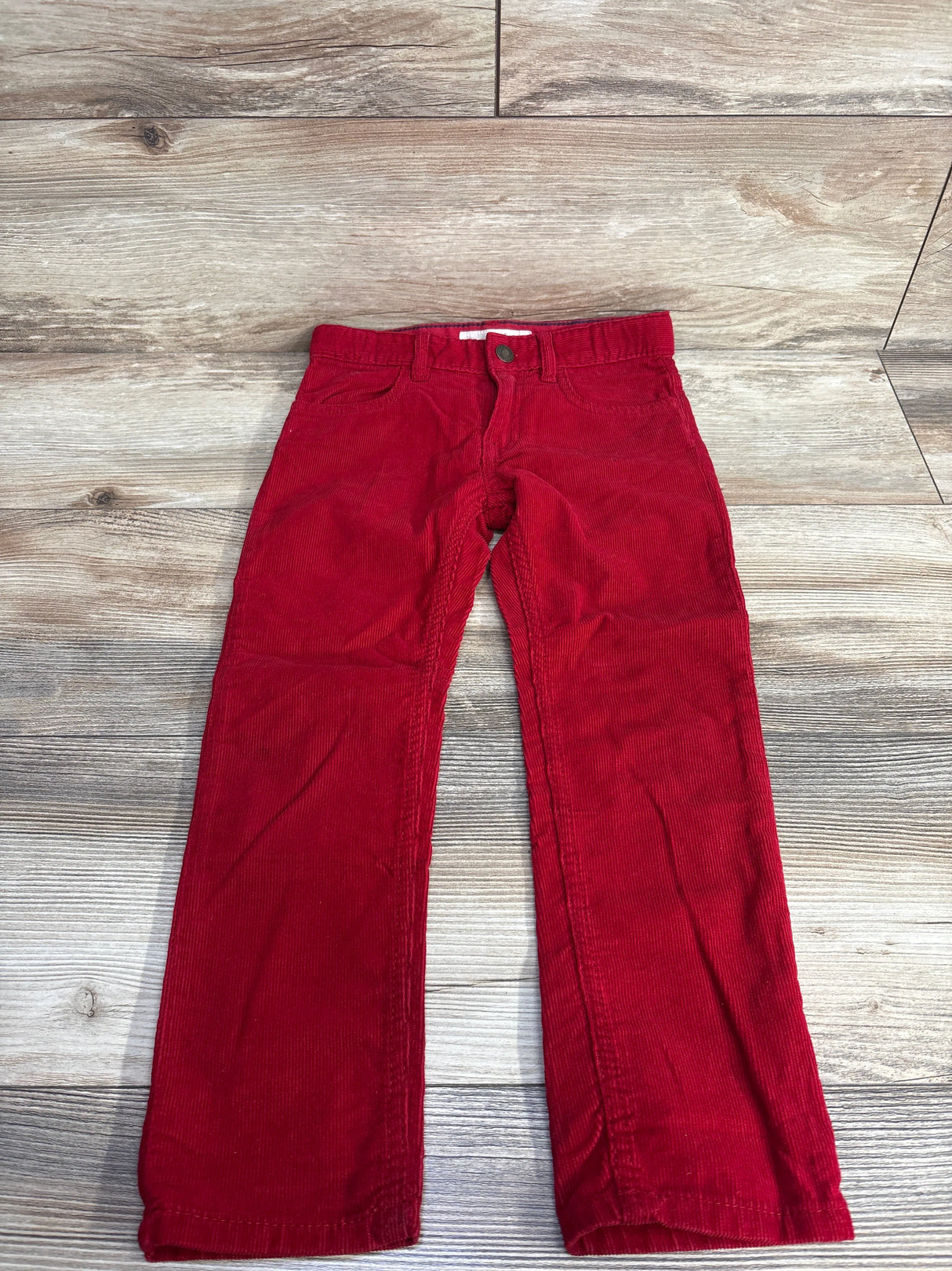 H&M Slim Fit Corduroy Pants Red sz 4-5T