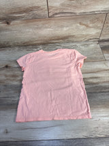Children's Place Glitter Heart & Unicorn Shirt Pink sz 5-6