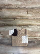 Chunky Knit Pull Over Sweater Brown sz 9-12m