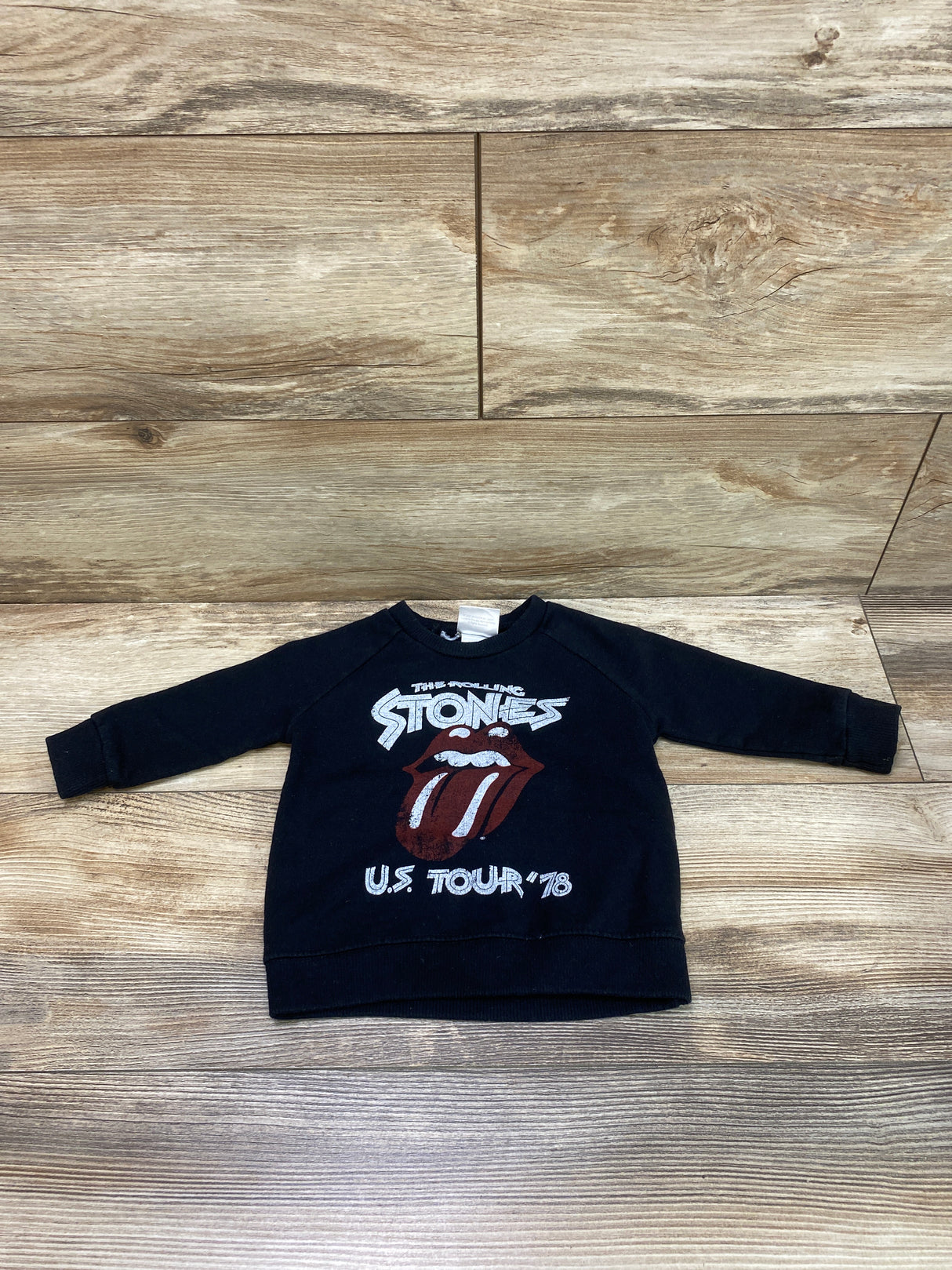 The Rolling Stones Sweatshirt Black sz 3-6m