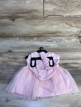 NEW Child Of Mine 2pc Bunny Dress & Bloomers Set Pink sz 0-3m