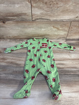Old Navy Football Sleeper Green sz 6-9m