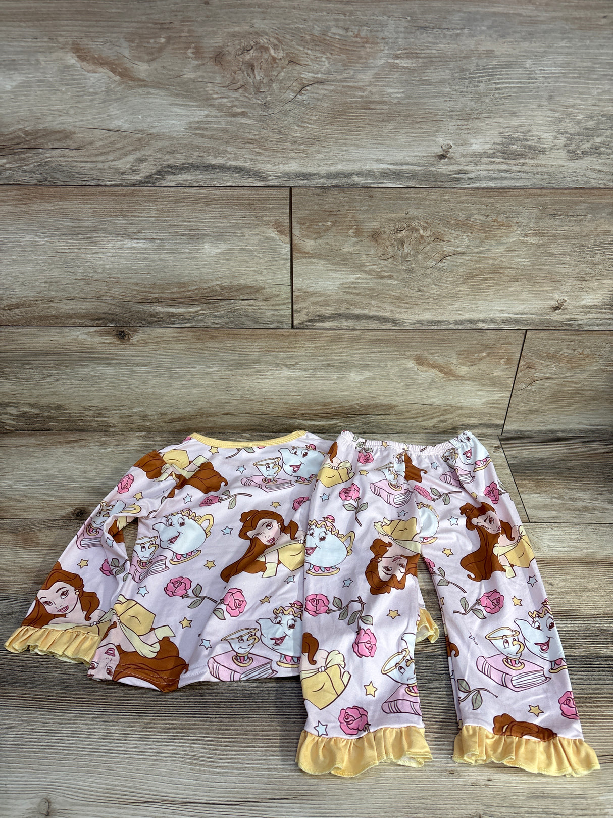 Beauty & The Beast Belle 2pc Set Pink sz 2T