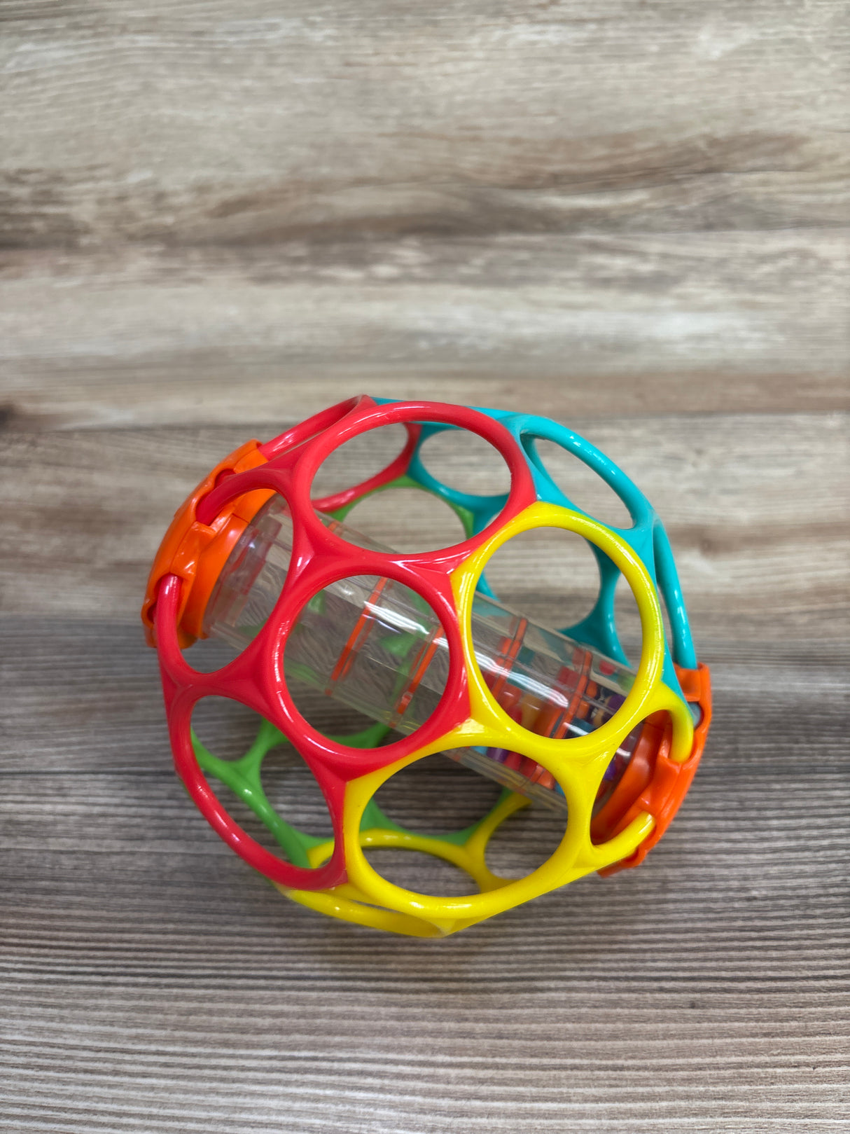 Bright Starts Oball Easy Grasp Rollin' Rainstick Toy