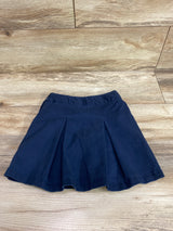 Cat & Jack Pleated School Uniform Skort Navy sz 4T