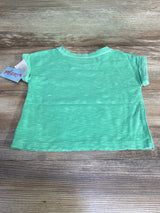 NEW Cat & Jack Short Sleeve Shirt Green sz 3T