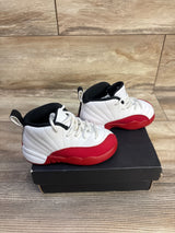 Air Jordan 12 Retro TD 'Cherry' Sneakers sz 7c
