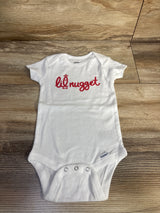 Gerber Lil Nugget Bodysuit White sz 3-6m