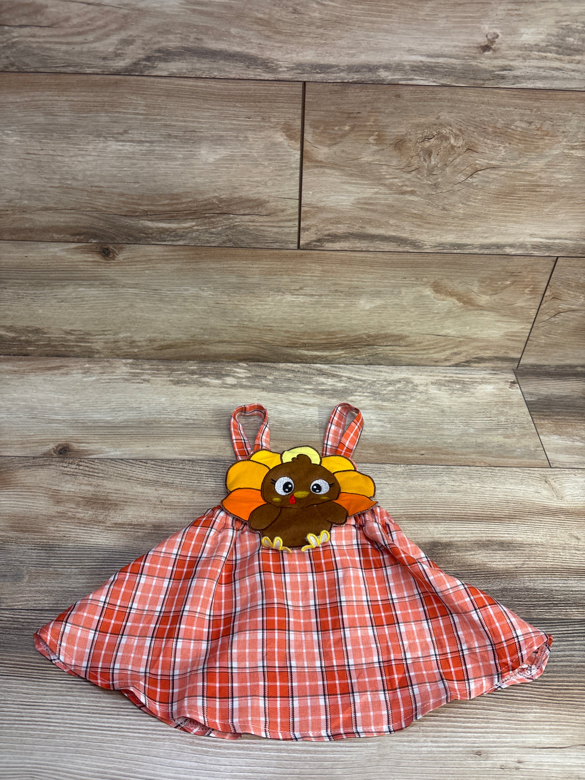 Bonangber Thanksgiving Skirtall Orange sz 6-9m