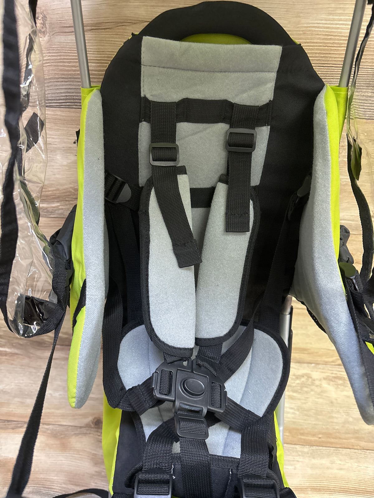 Besrey Toddler Hiking Backpack Carrier - Lime Green