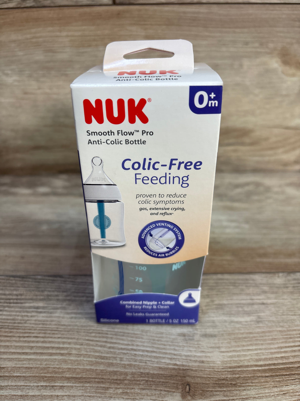 NEW NUK Smooth Flow Pro Anti Colic Baby Bottle 5oz