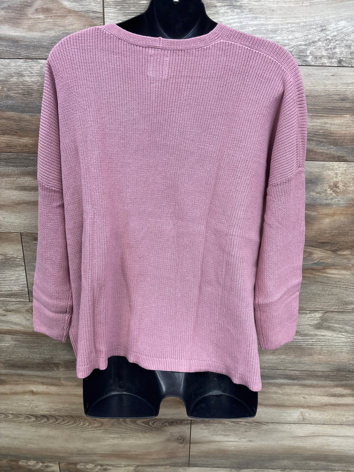 NWOT Gap Maternity V-Neck Sweater in Lilas Pink sz Small