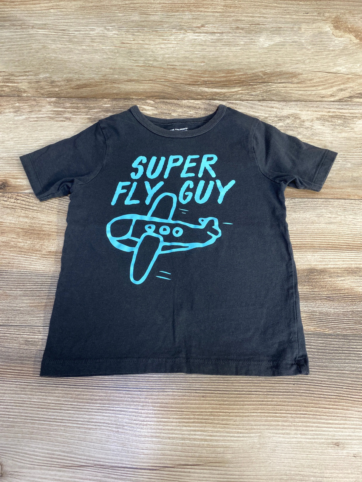 Children's Place Super Fly Guy Shirt Grey sz 4T