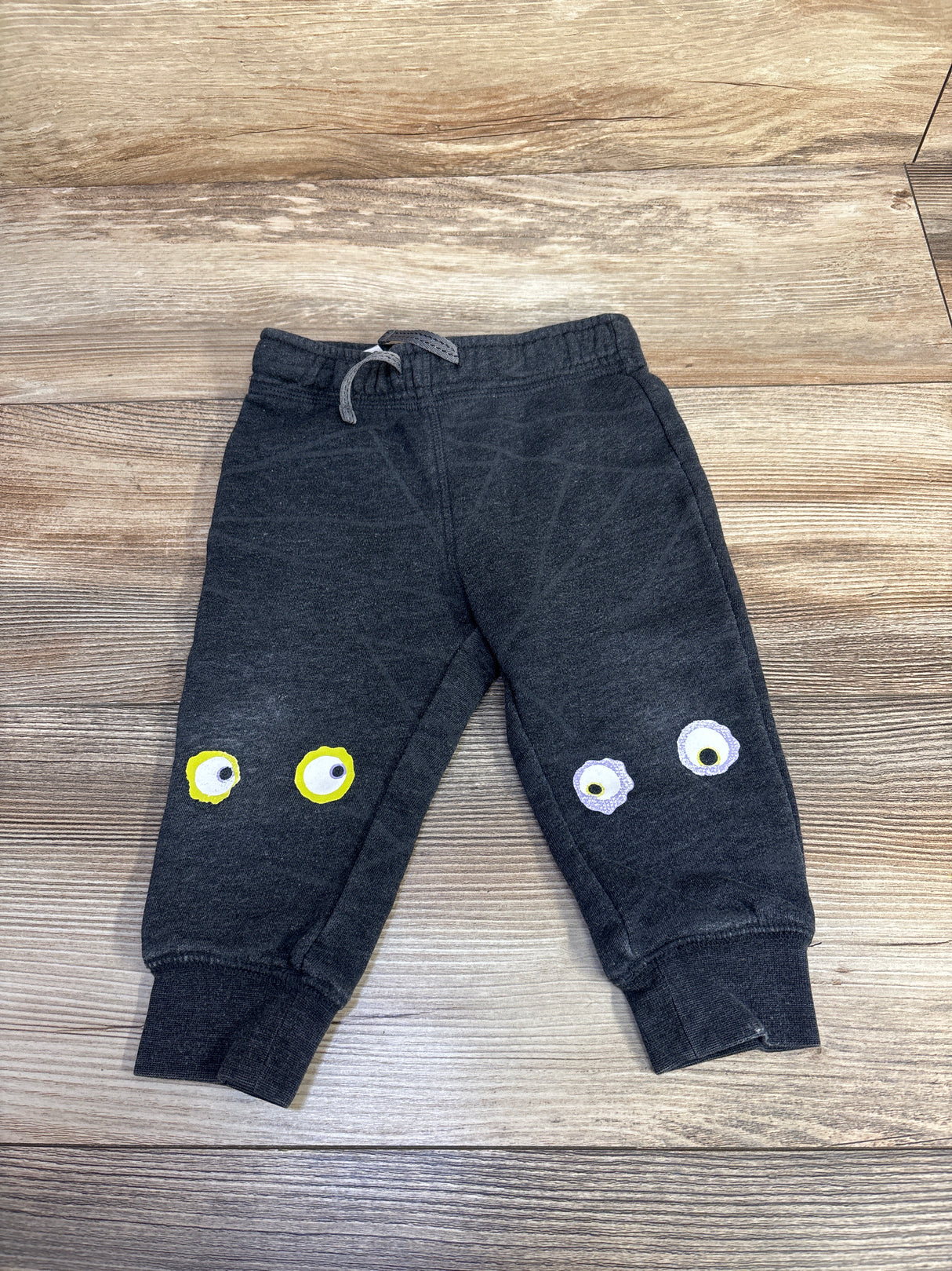 Cat & Jack Monster Pull On Joggers Grey sz 18m