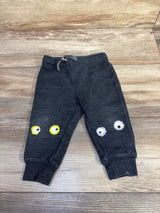 Cat & Jack Monster Pull On Joggers Grey sz 18m