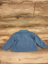 Avalanche Fleece Quarter-Zip Pullover Sweatshirt Blue sz 12m