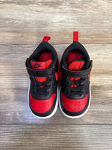 Nike Court Borough Low 2 TDV 'Bred' Sneakers sz 6c
