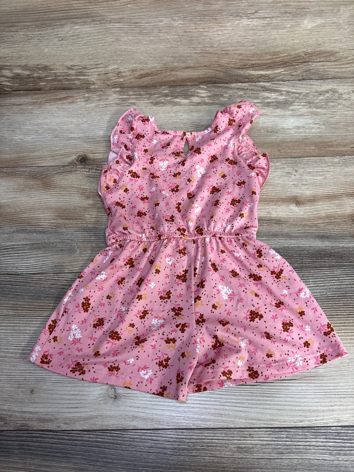 Young Hearts Floral Romper Pink sz 12m