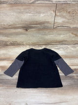 Utility Rock n Roll Long Sleeve Graphic Shirt Black sz 24m