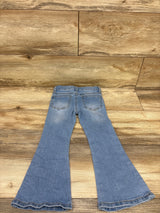 Denim Diva Bedazzled Flare Jeans Blue sz 4T