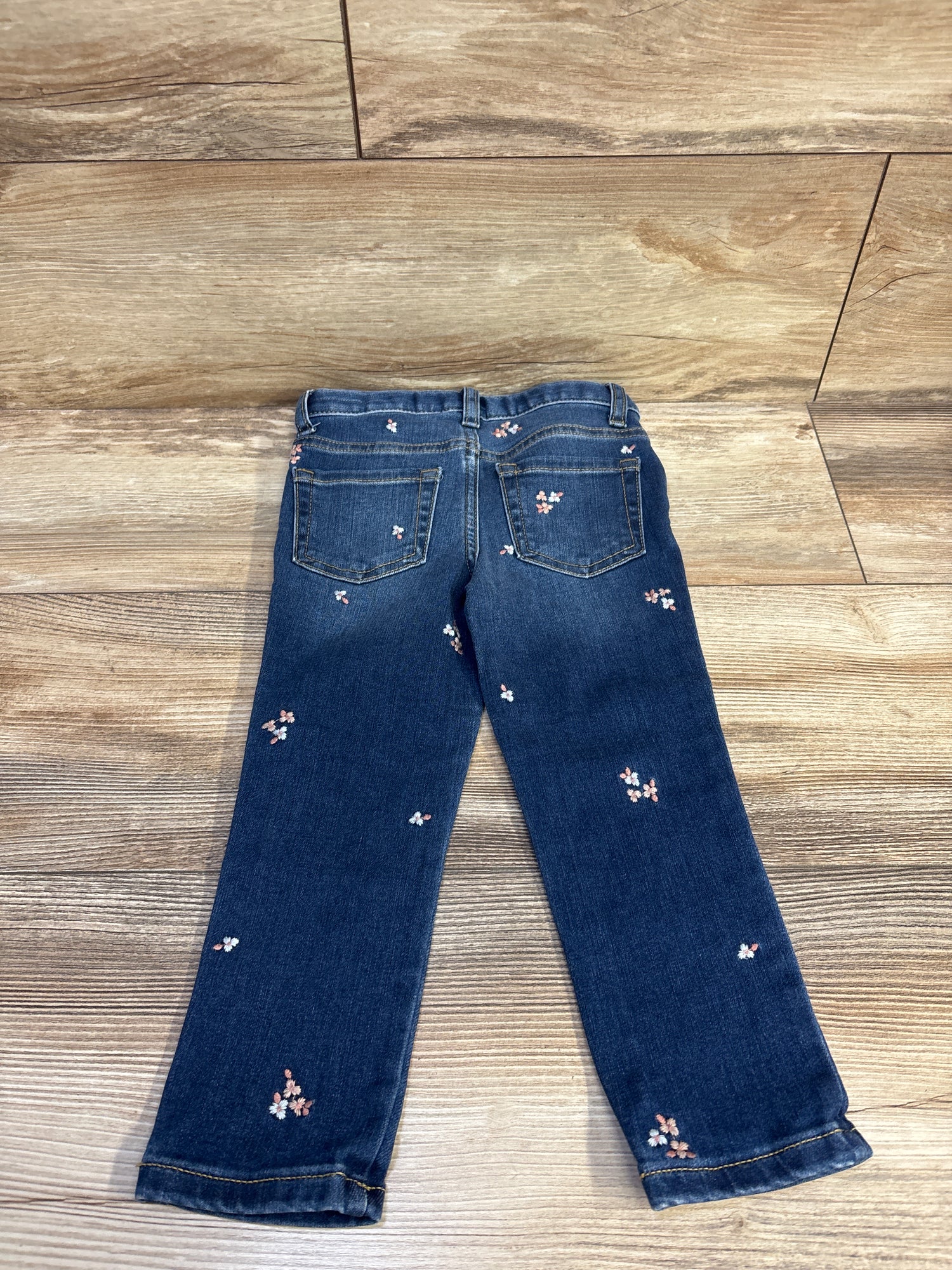 Cat & Jack Embroidered Skinny Jeans Blue sz 3T