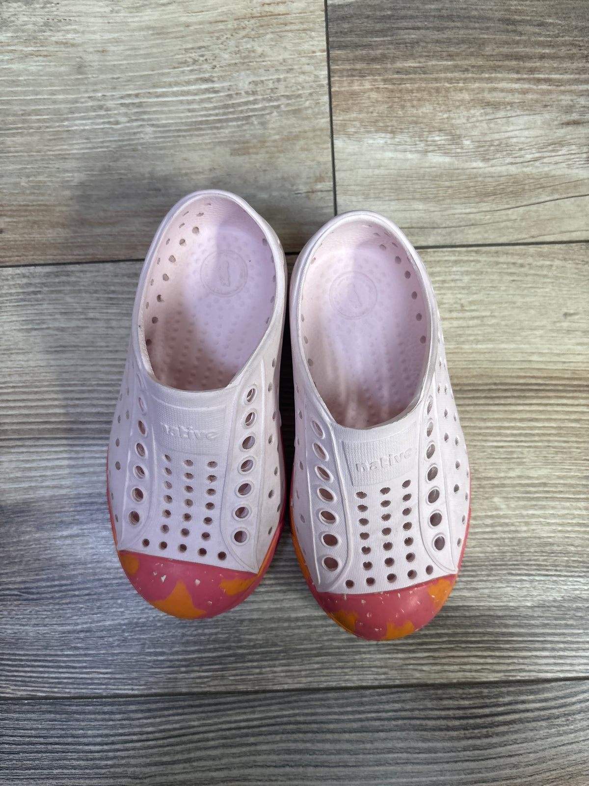 Native Jefferson Slip On Shoes Pink sz 8c
