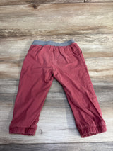 OshKosh Pull On Joggers Red sz 24m