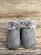 First Steps by Stepping Stones Faux Fur Boots Grey sz 3c