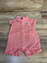 Carter's Polo Shortie Romper Red sz 3m