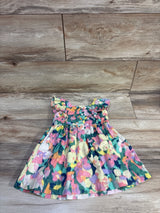 Baby Gap Watercolor Linen Dress Yellow sz 18-24m