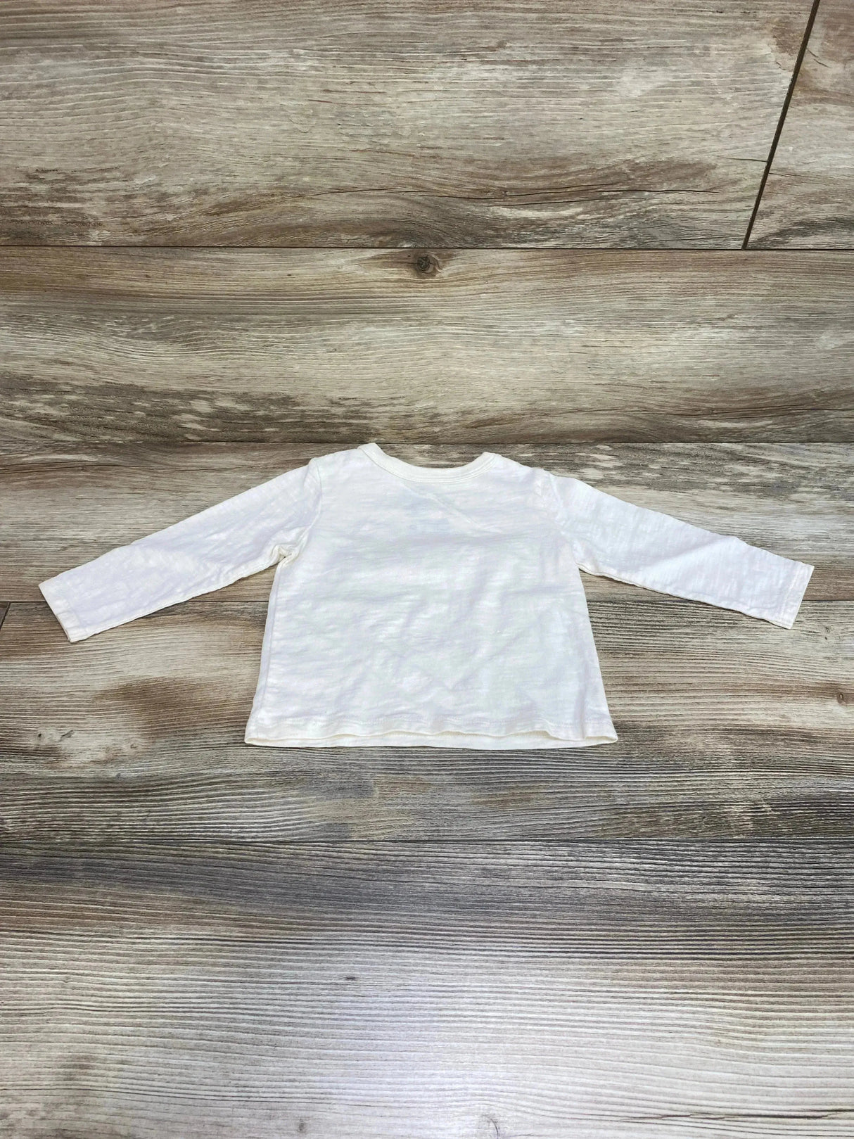 Little Co. Grateful Thankful Shirt Cream sz 6m